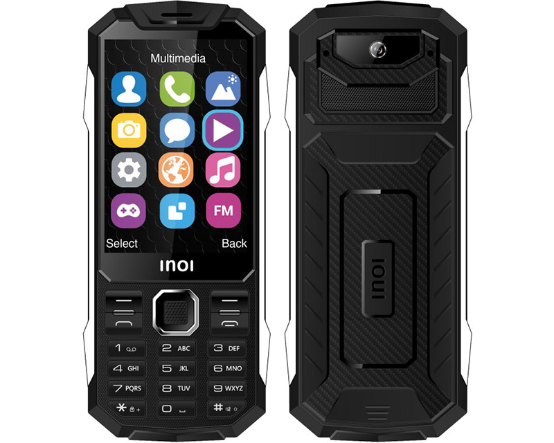 Inoi 354Z: кнопочный телефон с батареей на 3 000 мАч и экраном как у iPhone фото