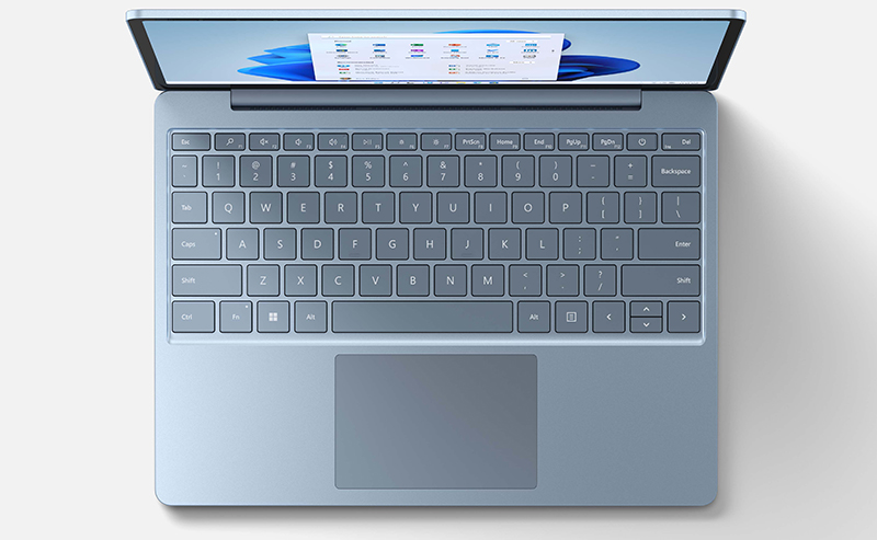 Microsoft представляет компактный 12,4-дюймовый ноутбук Surface Laptop Go 2 фото