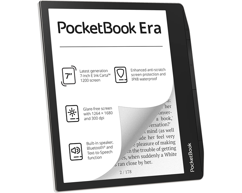 PocketBook Era: электронная книга с защитой от воды и 7-дюймовым экраном E Ink фото