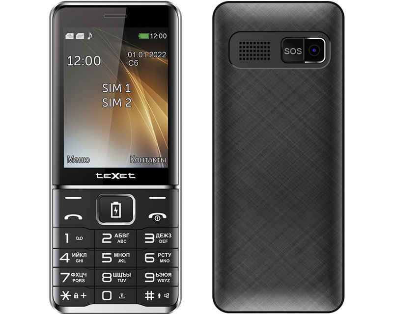 Texet TM-D421: кнопочный телефон с батареей на 4 000 мАч и функцией внешнего аккумулятора фото