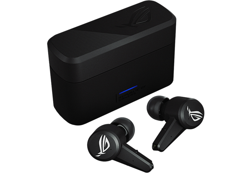 ASUS выпустила необычные геймерские TWS-наушники с возможностью проводного подключения фото