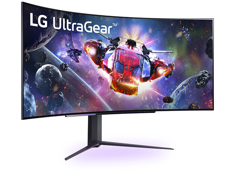 LG UltraGear OLED 45GR95QE: изогнутый игровой монитор с 45-дюймовым OLED-экраном фото