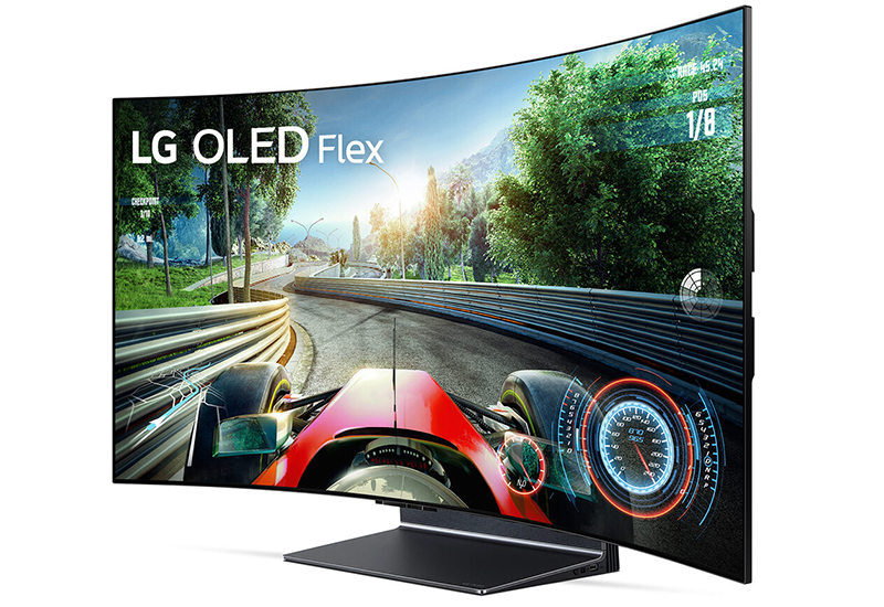 LG выпустила первый в мире телевизор, способный изменять кривизну экрана фото