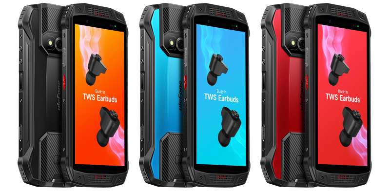 Ulefone Armor 15: необычный защищенный смартфон с отсеком для беспроводных наушников картинка Ulefone Armor 15: необычный защищенный смартфон с отсеком для беспроводных наушников фото