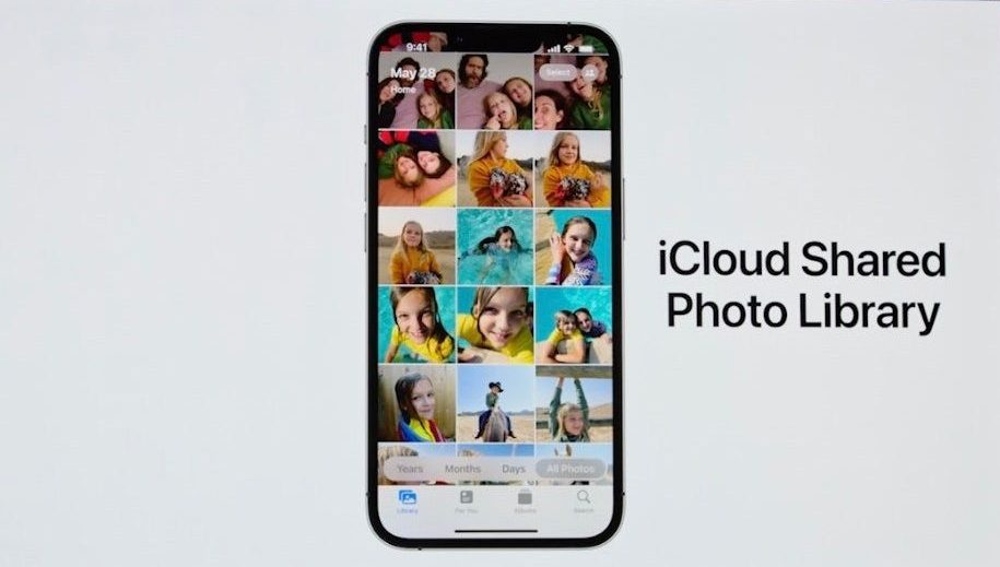 iCloud Shared Photo Library не появится в iOS 16 фото