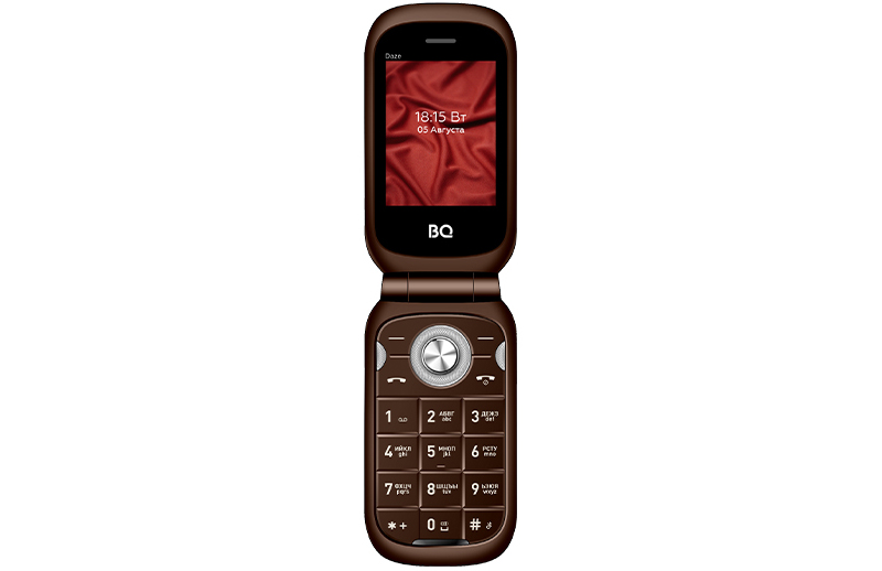 BQ 2451 Daze: раскладной кнопочный телефон с SOS-клавишей и индикаторной панелью фото