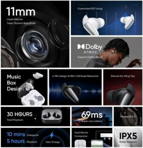 Realme C33 представлен, а вместе с ним Watch 3 Pro и Buds Air 3S фото