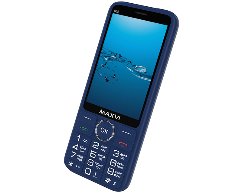 Maxvi B35: кнопочный телефон с экраном как у iPhone и батареей на 2 500 мАч фото