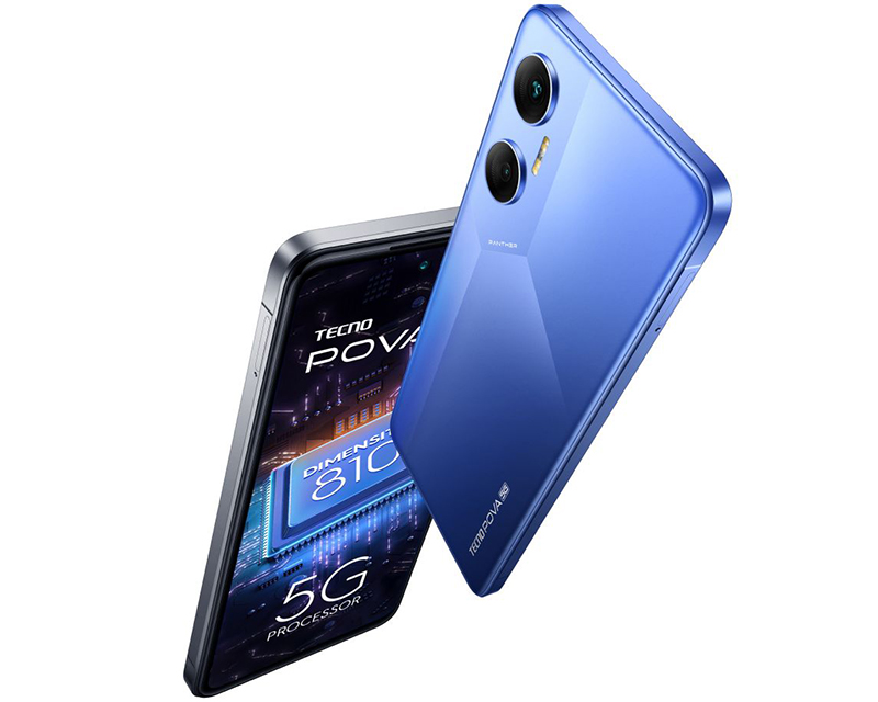 Tecno Pova Neo 5G: смартфон с огромным экраном и батареей на 6 000 мАч фото