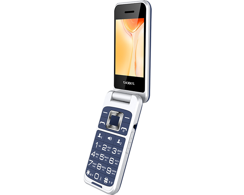 Texet TM-B419: раскладной телефон с двумя динамиками, SOS-кнопкой и зарядной подставкой фото