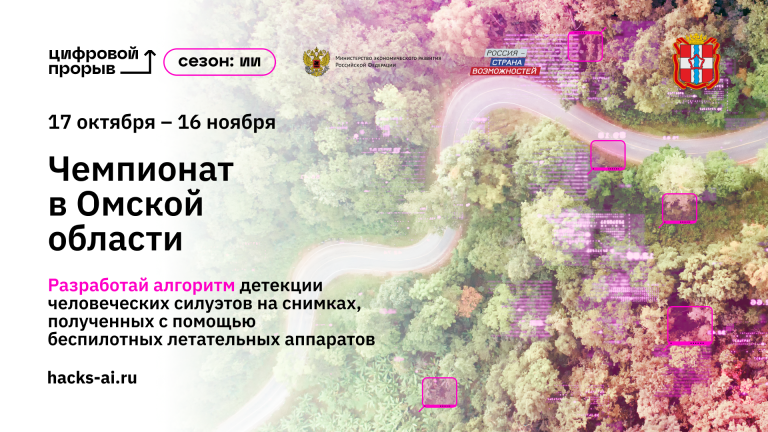 256250В Омской области стартовал чемпионат по ИИ: ИТ-специалисты распознают человеческие силуэты на снимках лесных массивов