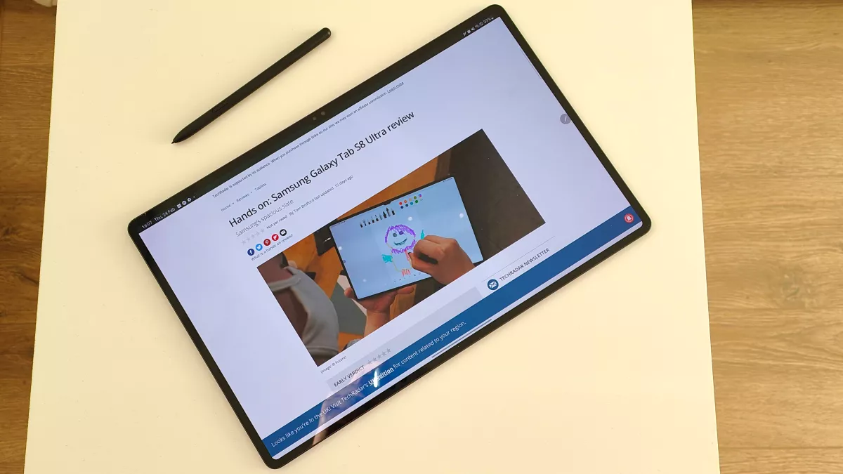 Обзор Samsung Galaxy Tab S8 Ultra фото