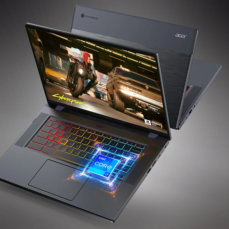 Представлен Acer Chromebook 516 GE – игровой ноутбук на ChromeOS без дискретной видеокарты фото