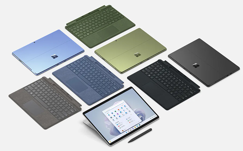 Представлены 13-дюймовые планшеты Surface Pro 9 с процессорами Intel и Microsoft фото