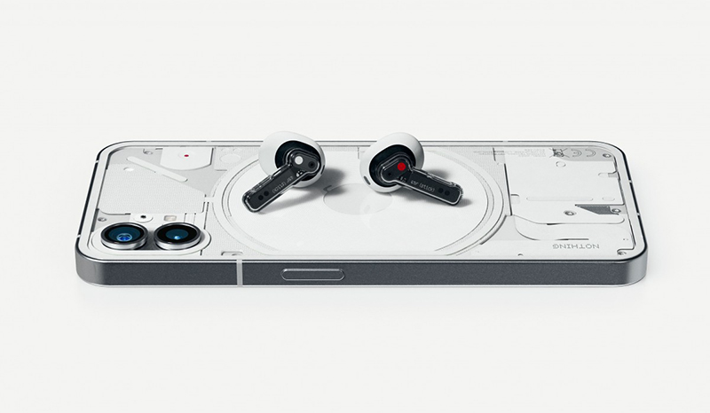 TWS-наушники Nothing Ear (stick) получили необычный «прозрачный» дизайн фото