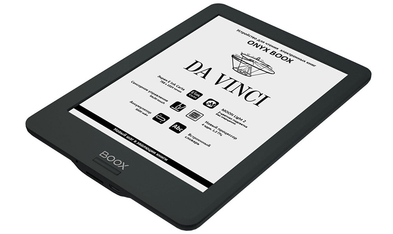Onyx Boox Da Vinci: бюджетный 6-дюймовый ридер с ОС Android и сенсорным экраном E Ink фото