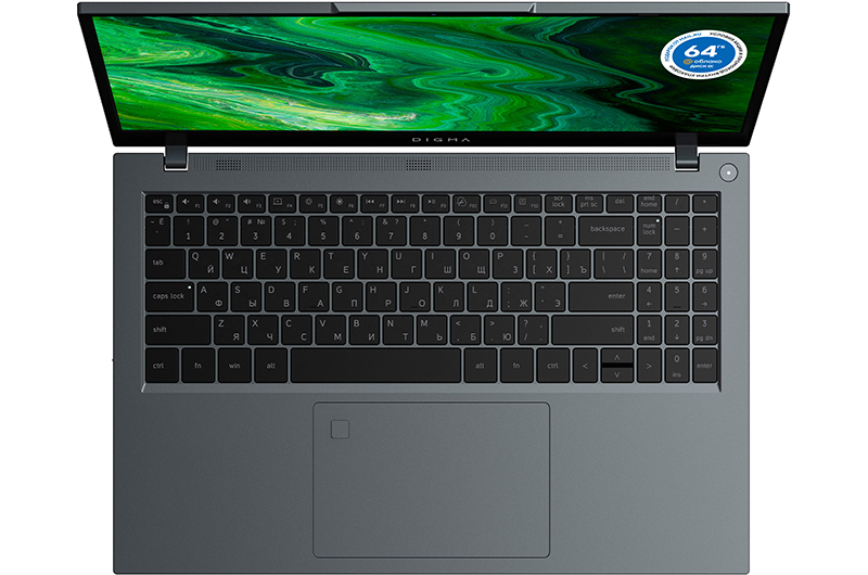 Digma Pro Fortis M: ноутбук с металлической крышкой, дактосканером и железом AMD фото
