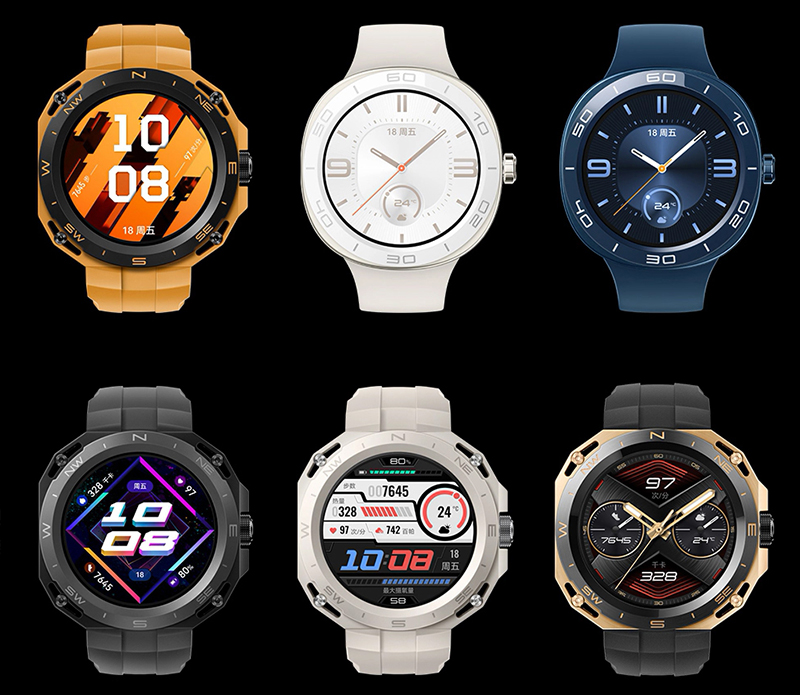 Анонсированы необычные «модульные» смарт-часы Huawei Watch GT Cyber фото