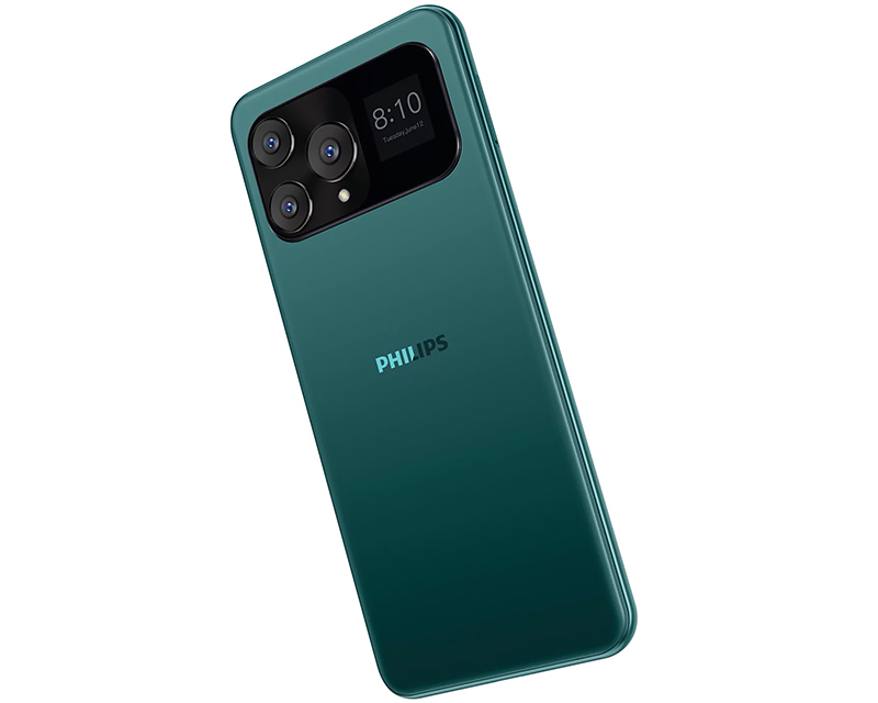 Philips Xenium S706: необычный смартфон в стиле iPhone с двумя экранами фото