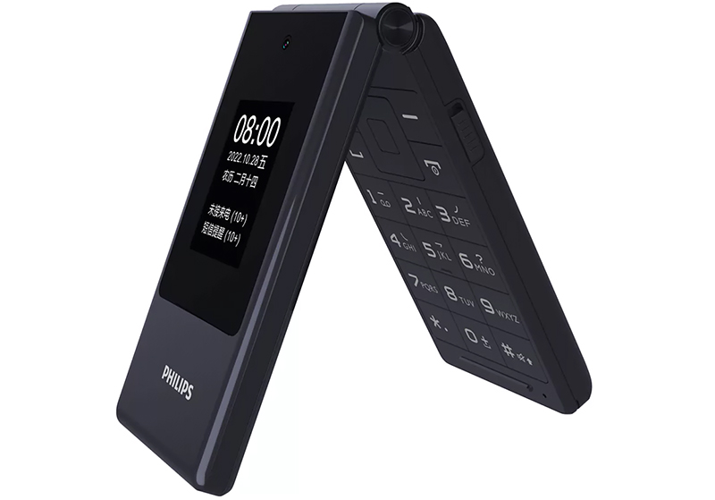 Philips E6515: раскладной кнопочный телефон с LTE и портом USB Type-C фото