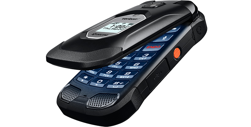 Kyocera DuraXV Extreme+: раскладной кнопочный телефон с защитой от ударов, LTE, Wi-Fi и Android фото
