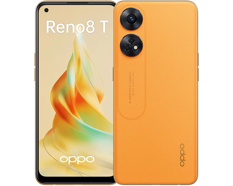 В РФ прибыл смартфон Oppo Reno 8 T с необычным индикатором на задней панели фото