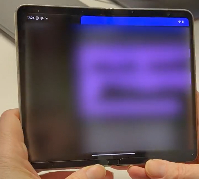 Первый раскладной смартфон Google показали на видео фото