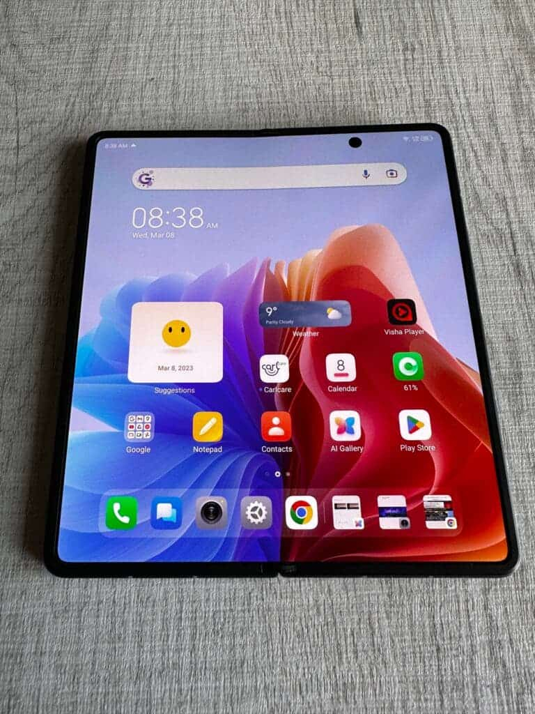 Обзор Tecno Phantom V Fold: складной дизайн картинка Обзор Tecno Phantom V Fold