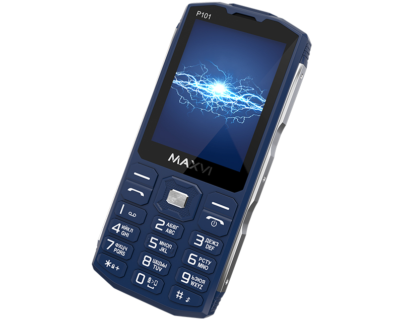 Maxvi P101: кнопочный телефон с батареей на 3 800 мАч и функцией внешнего аккумулятора фото