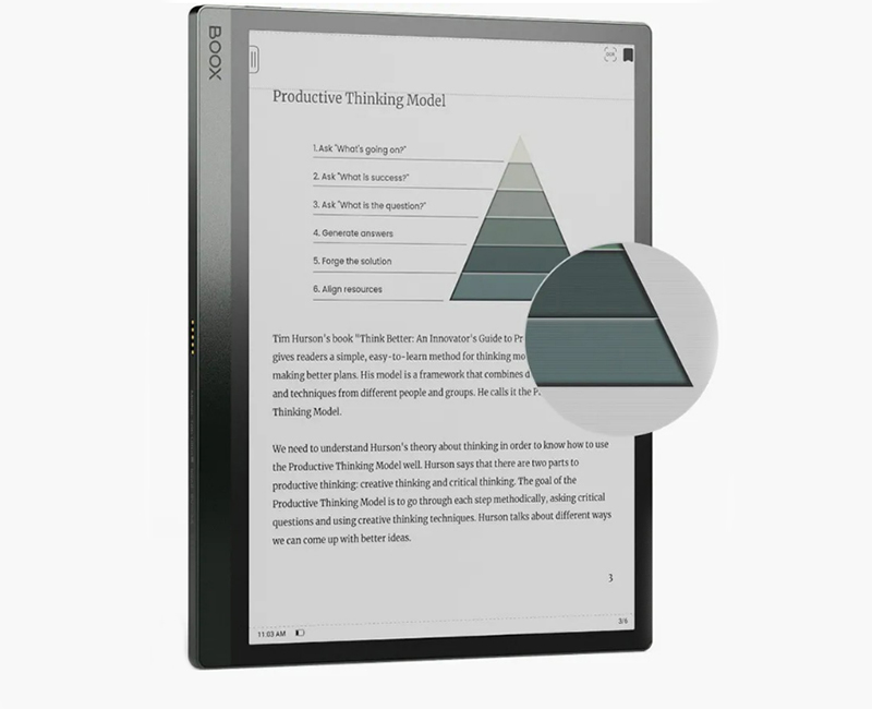 Onyx Boox Tab Ultra C: флагманский 10,3-дюймовый ридер с цветным экраном E Ink и поддержкой стилуса фото
