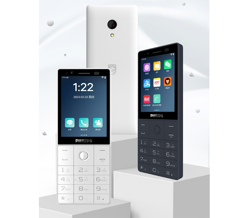 Philips E6810: кнопочный телефон с сенсорным экраном, ОС Android и поддержкой LTE фото