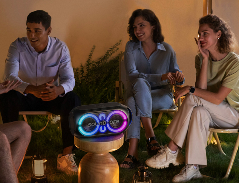 Soundcore Rave Party 2: 120-ваттная колонка для вечеринок с опцией подключения микрофона фото