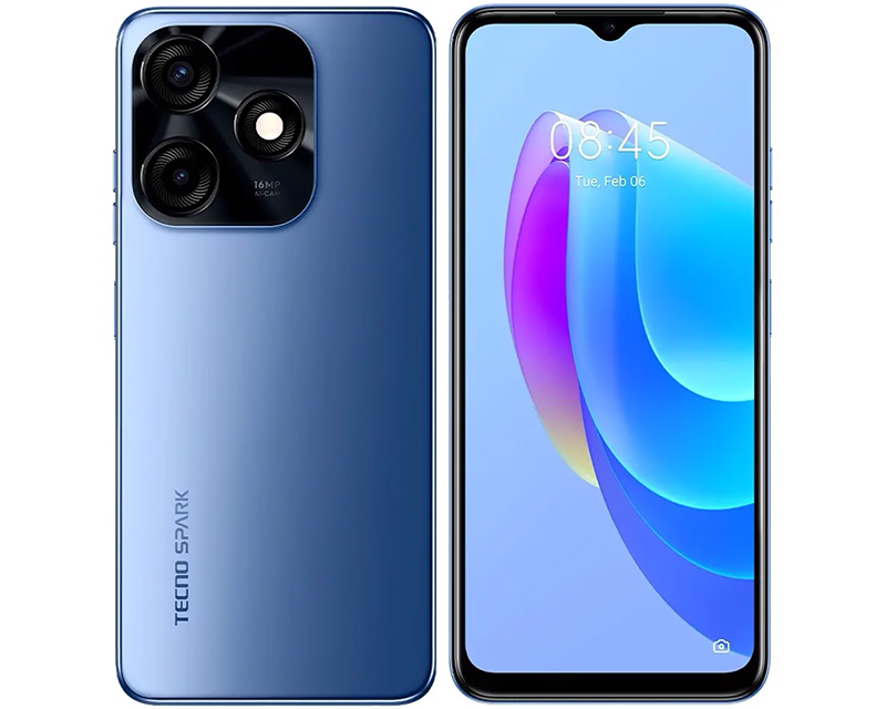 В РФ приехал недорогой смартфон Tecno Spark 10C с дактосканером и 90-герцевым экраном фото