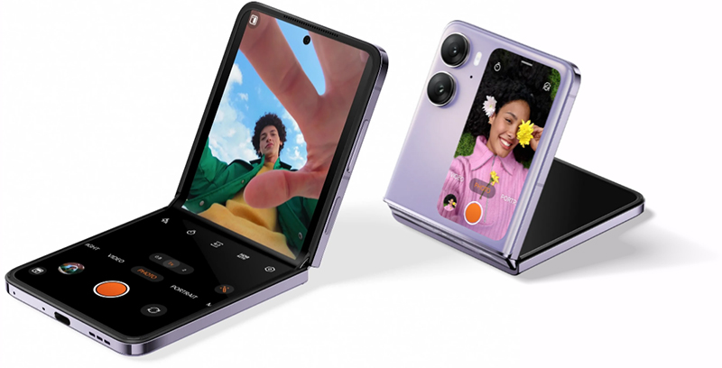 В РФ начинаются продажи Oppo Find N2 Flip – раскладного смартфона с 6,8-дюймовым гибким экраном фото