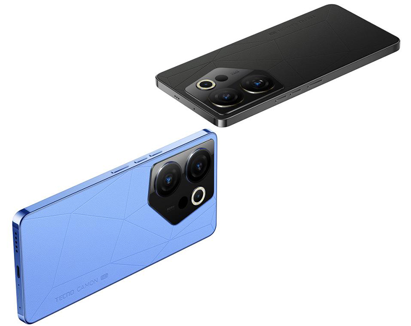 Раскрыты подробности о смартфоне Tecno Camon 20 Premier 5G: «кожаная» задняя панель и 512 Гбайт памяти фото