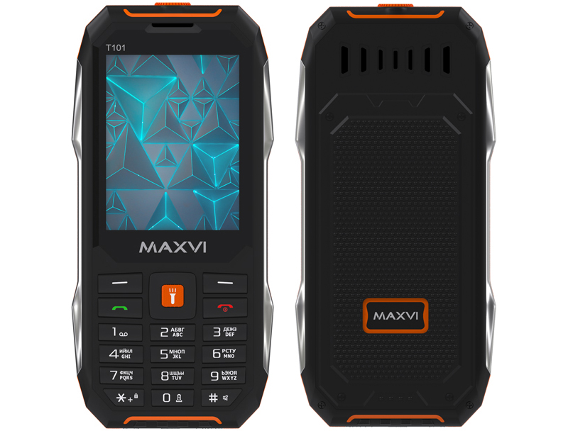 Maxvi T101: кнопочный телефон с металлической отделкой и батареей на 4 000 мАч фото