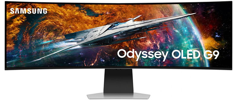 Samsung Odyssey OLED G9: 49-дюймовый игровой монитор с 5K-экраном и продвинутой подсветкой картинка Samsung Odyssey OLED G9: 49-дюймовый игровой монитор с 5K-экраном и продвинутой подсветкой фото