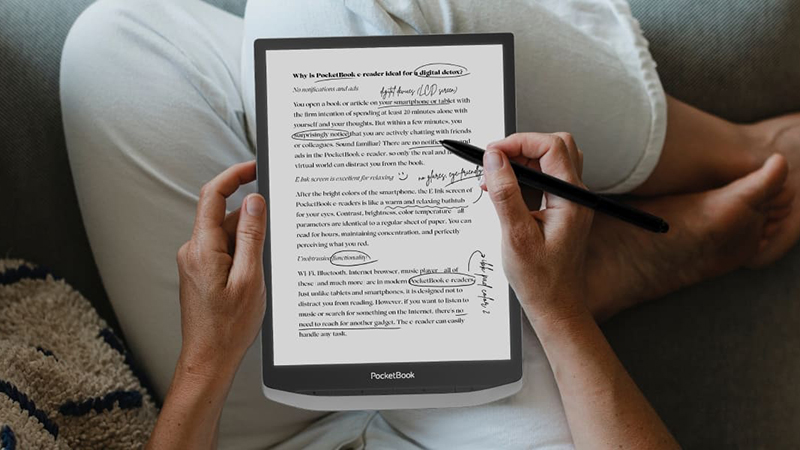 267407Представлен флагманский ридер PocketBook InkPad X Pro с Android и перьевым вводом