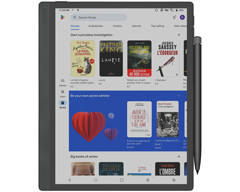 В РФ представлен ридер Onyx Boox Tab Ultra С Pro с цветным экраном E Ink Kaleido 3, Android и поддержкой стилуса фото