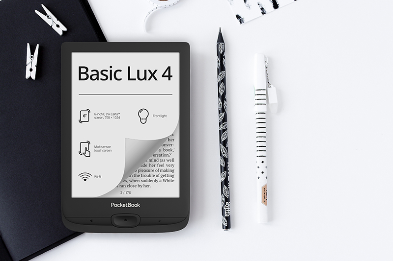 269014В РФ прибыл самый доступный ридер PocketBook с сенсорным экраном