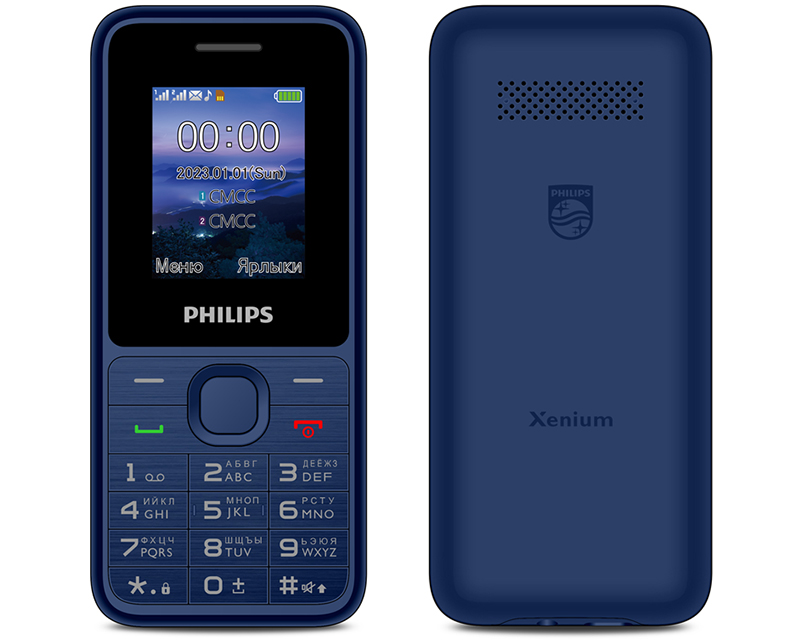 Philips Xenium E2125: кнопочный телефон с портом USB Type-C и батареей на 1 700 мАч фото