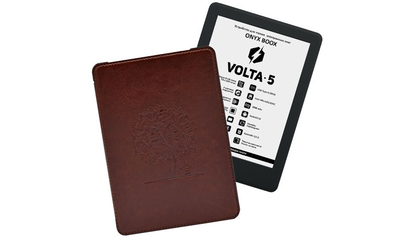 В России представили ридер Onyx Boox Volta 5 с 6-дюймовым экраном E Ink и продвинутой обложкой фото