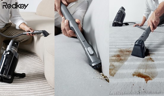 Многофункциональный скребок для пола Redkey W12 Pro пользуется популярностью у пользователей, скидки на него в Черную пятницу достигают 60% фото