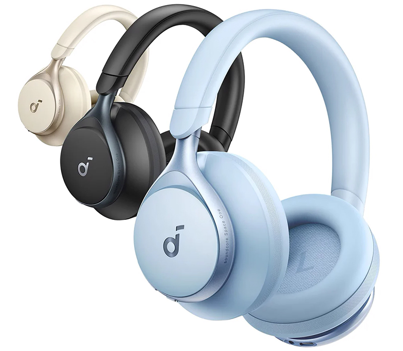 В РФ начались продажи продвинутых накладных наушников Soundcore Space One с кодеком LDAC фото