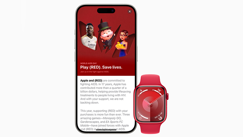 270881Apple выпустила красную версию часов Watch Series 9