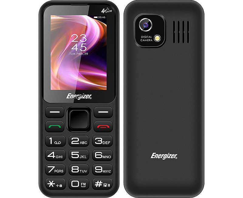 Energizer E244s: кнопочный телефон с LTE и портом USB-C фото