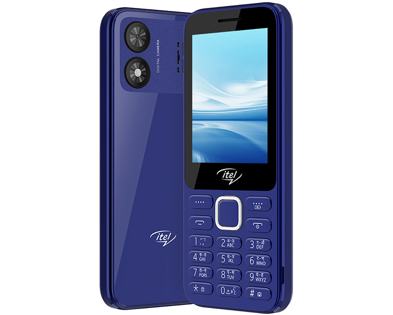 Представлен кнопочный телефон за 1 600 рублей со стеклянной задней панелью фото