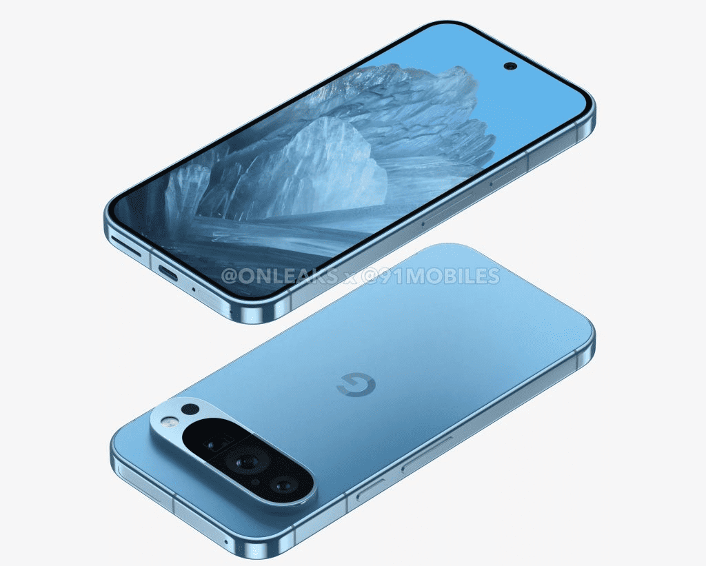 Появились рендеры Google Pixel 9, демонстрирующие 6,1″ дисплей и новый дизайн камеры фото