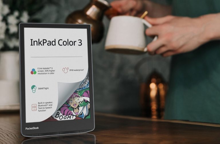 272008В РФ прибыл ридер PocketBook InkPad Color 3 с цветным экраном E Ink Kaleido 3