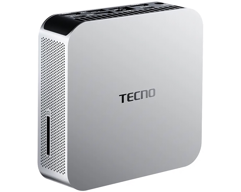 В Россию прибыл мини-компьютер Tecno Mega Mini M1 размером с пачку салфеток фото